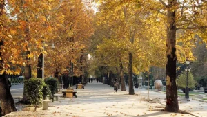 پاییز پارک ملت تهران