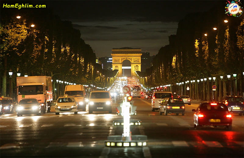 خیابان شانزلیزه پاریس2