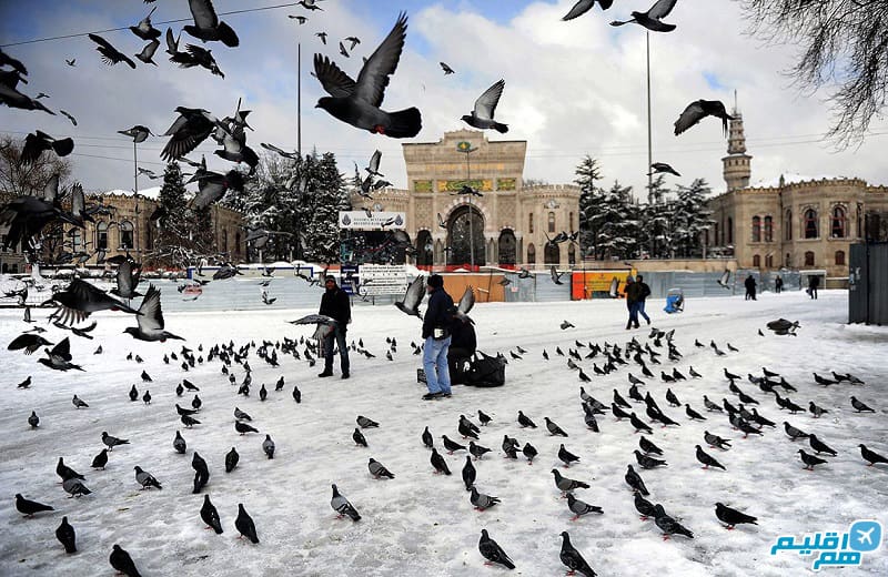 سفر به استانبول در زمستان