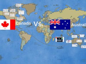 مقایسه استرالیا و کانادا برای تحصیل و زندگی