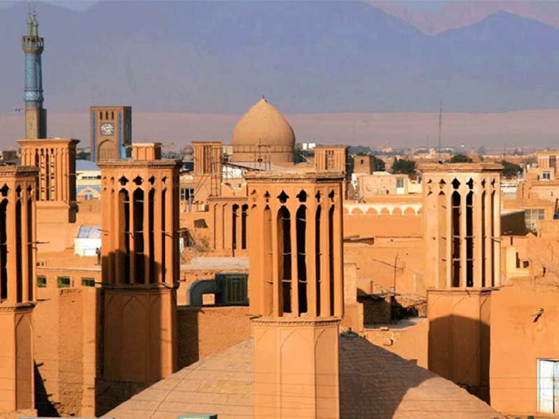 خیابان‌های بافت تاریخی یزد
