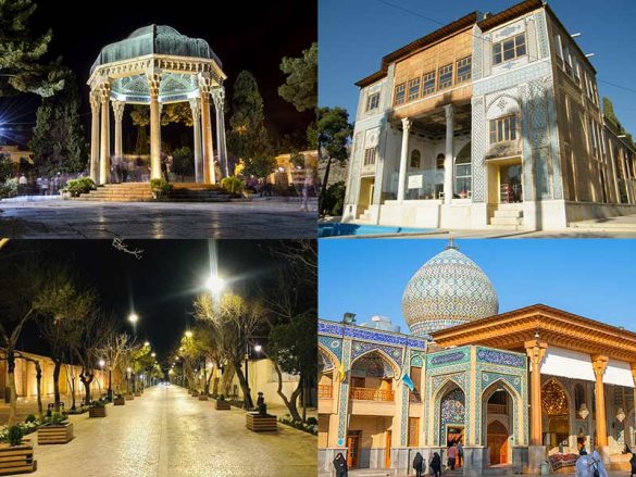 بهترین جا برای شبگردی در شیراز