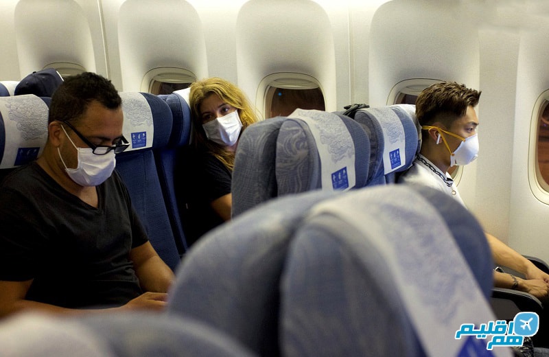 استفاده از ماسک در هواپیماها