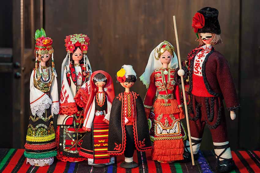 15 Bulgarian Traditional doll