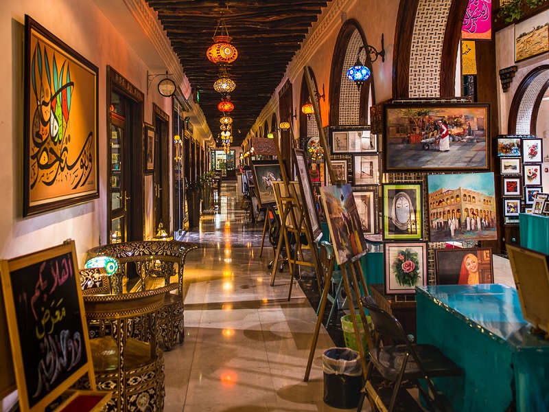 بازار سوق واقف قطر | آثار هنری