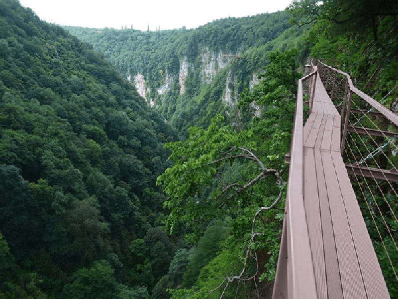 دره اوکاتسه گرجستان