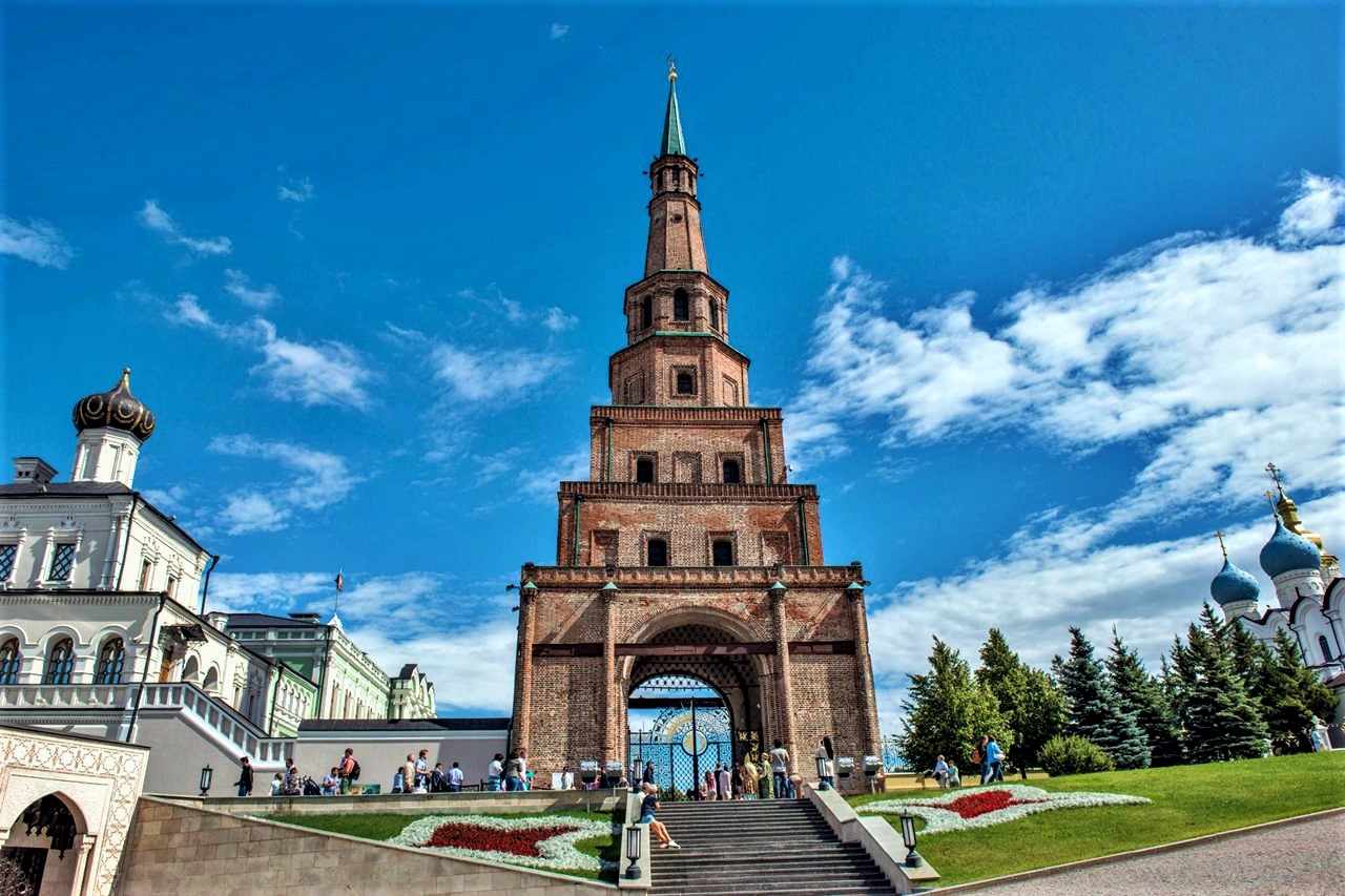 برج سوم بایک در شهر کازان روسیه